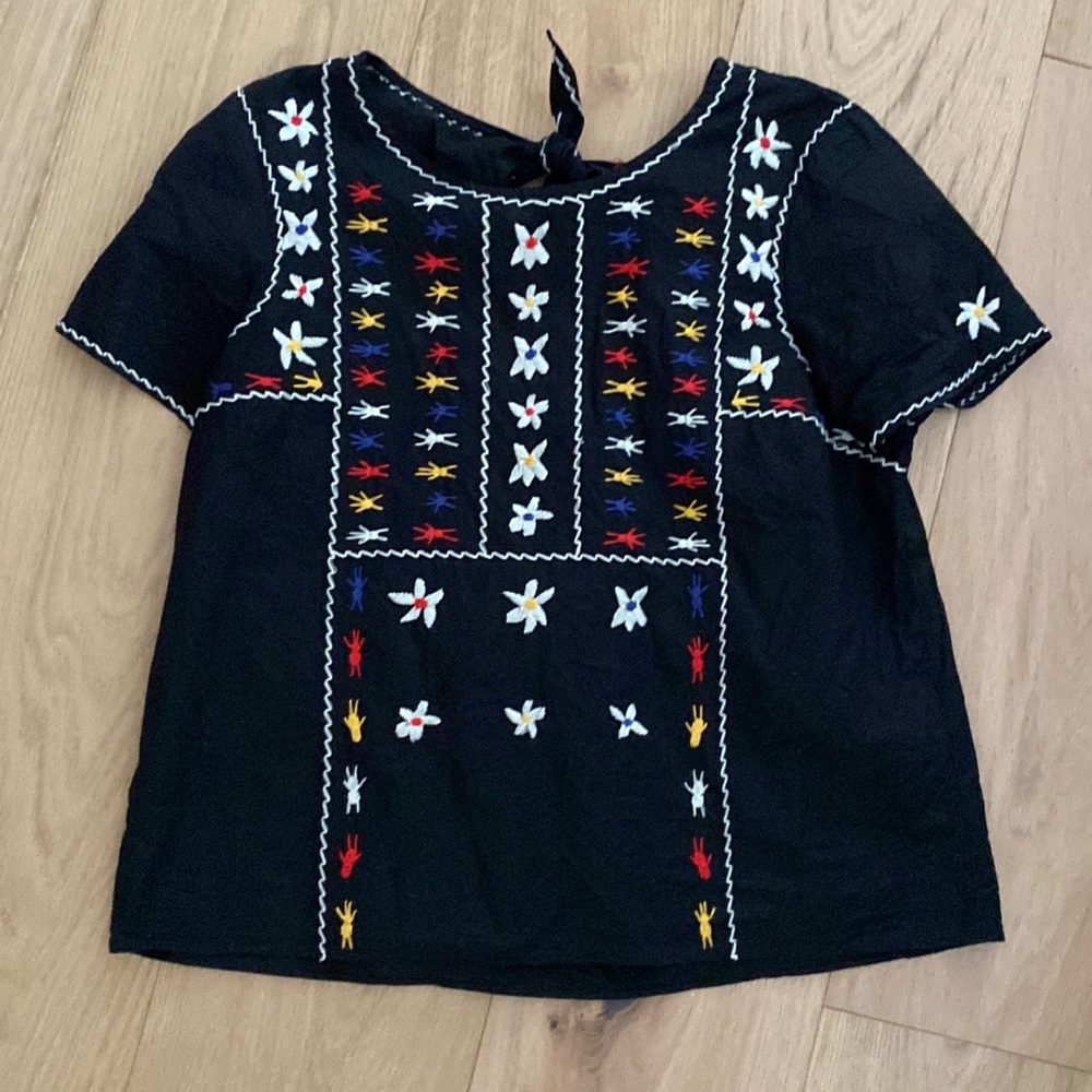 Madewell Cut Out Tie Back Top